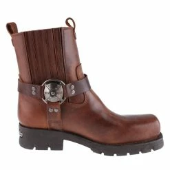 Boots NEW ROCK - ALASKA CUERO, MOTORCYCLE MARRON -women Shoes Shop new1 003 p