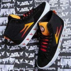 Shoes Lakai X Black Sabbath - Never Say Die - Newport Hi - Black Gradient Suede -women Shoes Shop newport hi smu black gradient suede ms4200253a03 bkgbs 06