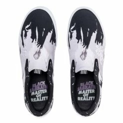 Shoes Lakai X Black Sabbath - Master Of Reality - Owen WOLF - Black White Canvas -women Shoes Shop owen vlk smu black white canvas ms4200232a0304