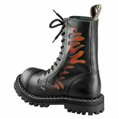 Shoes STEEL - 10 Pinhole - 105/O/FLAMES 8 Shoes STEEL - 10 Pinhole - 105/O/FLAMES -women Shoes Shop pol pl glany steel flames 10 dziurkowe 146975 10