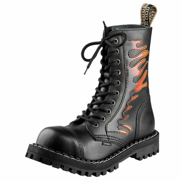 Shoes STEEL - 10 Pinhole - 105/O/FLAMES 1 Shoes STEEL - 10 Pinhole - 105/O/FLAMES