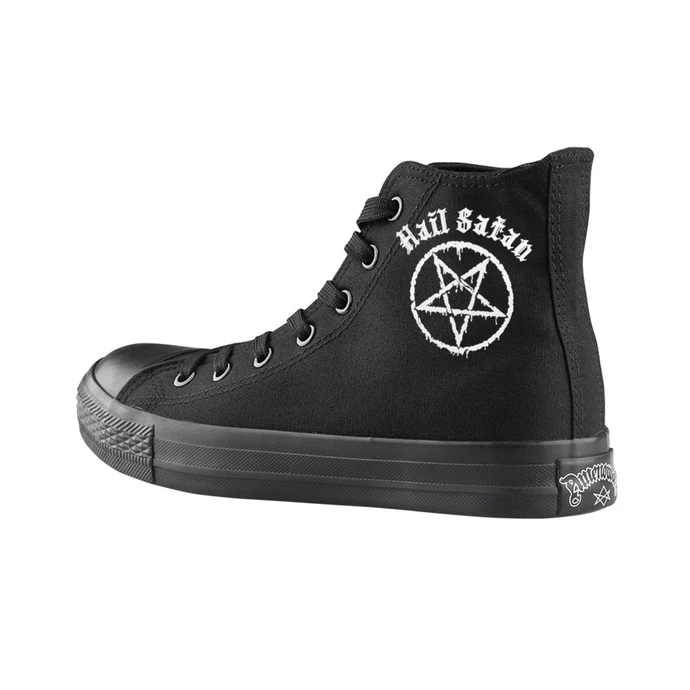 High Sneakers Unisex Hail Satan - AMENOMEN 6 High Sneakers Unisex Hail Satan - AMENOMEN - Image 6