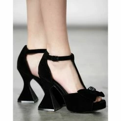 Women's High-heel Shoes KILLSTAR - Ravenette Pumps - Black 9 Women's High-heel Shoes KILLSTAR - Ravenette Pumps - Black -women Shoes Shop ravenettepumps g x1603