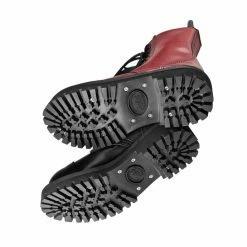 Boots STEADY´S - 10 Eyelets - Black Red -women Shoes Shop red black 7