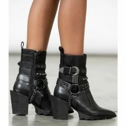Women's Boots KILLSTAR - Onyx - Black -women Shoes Shop sas012