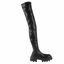 Women's Thigh High Boots ALTERCORE - Calla - Black -women Shoes Shop saw 038