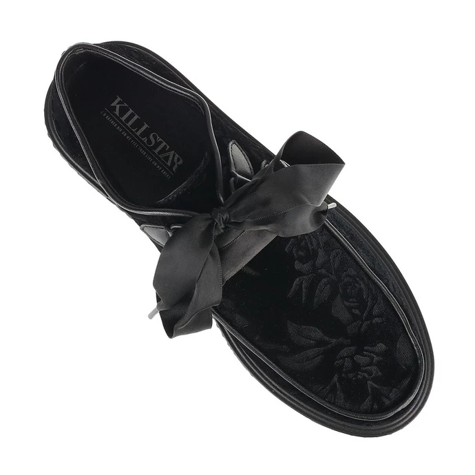 Women's Boots KILLSTAR - Vampires Kiss Creepers - BLACK 5 Women's Boots KILLSTAR - Vampires Kiss Creepers - BLACK - Image 5