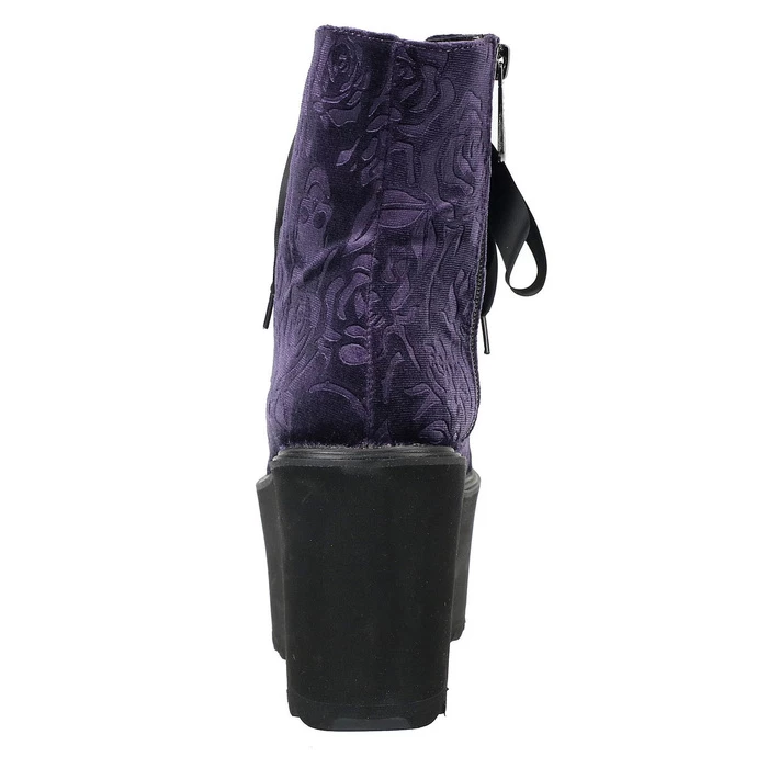 Women's Boots KILLSTAR - Vampires Kiss Platform - PLUM 6 Women's Boots KILLSTAR - Vampires Kiss Platform - PLUM - Image 6