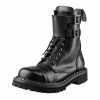Boots STEADY´S - 10 Eyelet - Black
