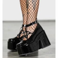 Women's Shoes KILLSTAR - Wednesday Platform - Black -women Shoes Shop tuw0kdnt